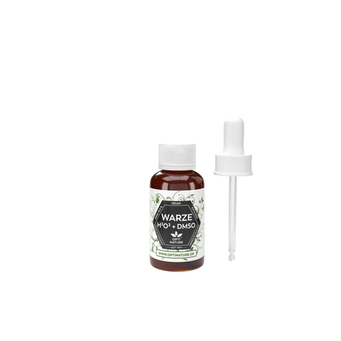 Warze H2O2-Lösung + DMSO