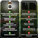 DMSO + Magnesium Öl + Wasserstoffperoxid 3,5%